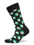 Faded Big Dot Sock Black Happy Socks