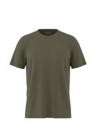 Slhaspen Ss O-Neck Tee W Green Selected Homme