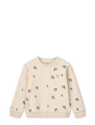 Thora Printed Sweatshirt Cream Liewood