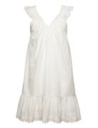 Broderie Anglaise Dress White Mango