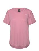 Rolled Up Sl Bf R T Wmn Pink G-Star RAW