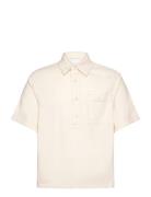 Relaxed-Fit Polo Shirt Beige Mango