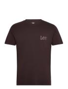 Medium Wobbly Lee Tee Brown Lee Jeans