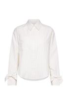 Poppa Bow Shirt Cream NORR