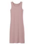 Nlfnunnerev Sl Midi Tank Dress Pink LMTD