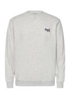 Essential Logo Crew Sweatshirt Grey Superdry