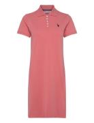 Uspa Polo Dress Agnes Women Pink U.S. Polo Assn.