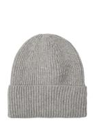 Fold Rib Cap Grey Davida Cashmere