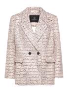 Stickweedbbgrande Blazer Pink Bruuns Bazaar