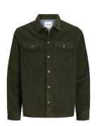 Jjeeddie Corduroy Overshirt Ls Sn Khaki Jack & J S