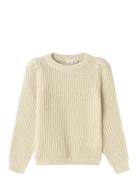 Nkfnajamaj Ls Knit Beige Name It