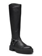 Glimmer Boots Black Steve Madden