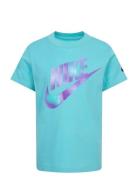 Nike Printed Club Graphic Tee Blue Nike