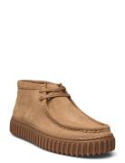 Torhill Hi Brown Clarks