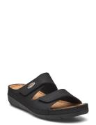 Women Slides Black Tamaris