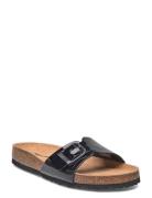 Women Slides Black Tamaris