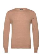 Lyle Light Merino Sweater Beige J. Lindeberg