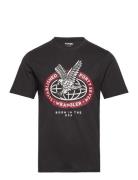 Americana Tee Black Wrangler