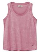 Mmcasa Foil Tank Top Pink MOS MOSH