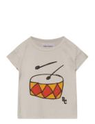 Baby Play The Drum T-Shirt Beige Bobo Choses