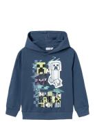 Nkmjiro Minecraft Sweat Wh Bru Noos Bfu Blue Name It