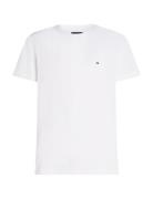 Essential Reg Fit Solid Tee White Tommy Hilfiger