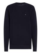 Essential Structure Crew Neck Navy Tommy Hilfiger