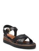 Women Sandals Black Tamaris