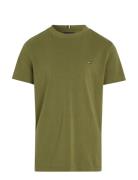 Essential Cotton Reg Fit Tee Ss Green Tommy Hilfiger