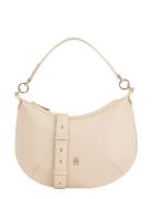 Th Chic Shoulder Bag Beige Tommy Hilfiger