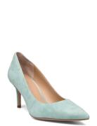 Lanette Suede Pump Blue Lauren Ralph Lauren