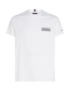 Printed Badge Tee White Tommy Hilfiger