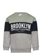 Nmmvemil Ls Nreg Sweat Bru Grey Name It