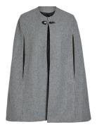 Viloni Tailored Poncho/Ef Grey Vila