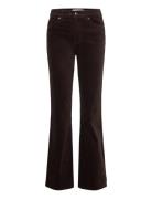 Pzsally Uhw Pant Brown Pulz Jeans