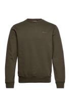 Bhdownton Crew Neck Sweatshirt Khaki Blend