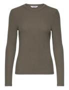 Srfenja O-Neck Top Khaki Soft Rebels