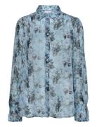 Cwrenette - Shirt Blue Claire Woman