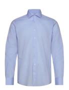 Bs Barnes Modern Fit Shirt Blue Bruun & Stengade