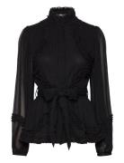 Violetta Blouse Black Love Lolita