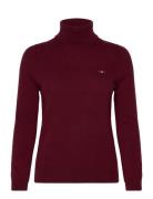 Extrafine Lambswool Blend Rollneck Burgundy GANT