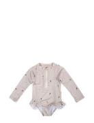 Vilje – Uv-Dragt Ls 3-4 År – Cool Summer Pink Filibabba