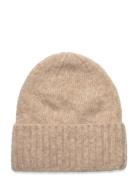 Lenny Beanie Beige Becksöndergaard