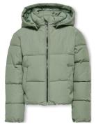 Kogdolly Short Puffer Jacket Otw Noos Green Kids Only