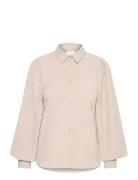 Kahermine Shirt Cream Kaffe