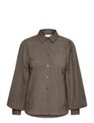 Kahermine Shirt Brown Kaffe