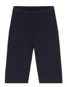 Ribbed Trousers Navy Mango