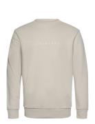 O-Neck Brand Carrier Sweatshirt Beige Lindbergh