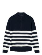 Nlmnurjo Ls Half Zip Knit Black LMTD