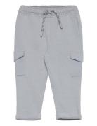 Cotton Jogger Cargo Pants Grey Mango